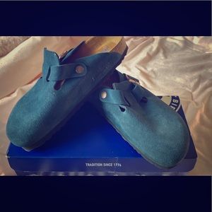 Birkenstock Boston Soft Open Back Clogs